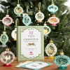 Lovepop Advent Calendars|Decor|12 Days of Christmas Merry Ornament Set