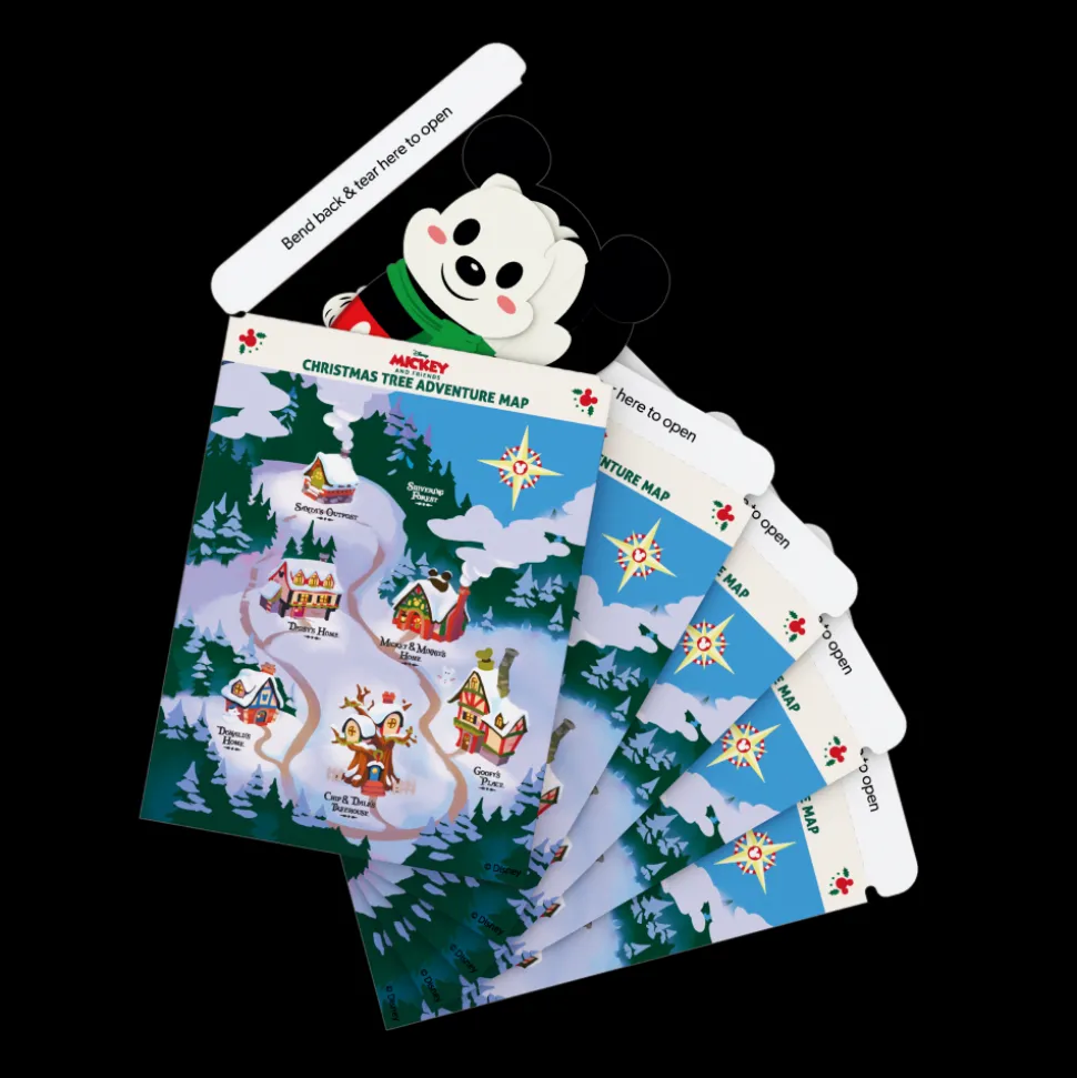 Kids Lovepop Advent Calendars|Christmas 12/25|Advent Calendar: Disney's Mickey and Friends Christmas Tree Adventure