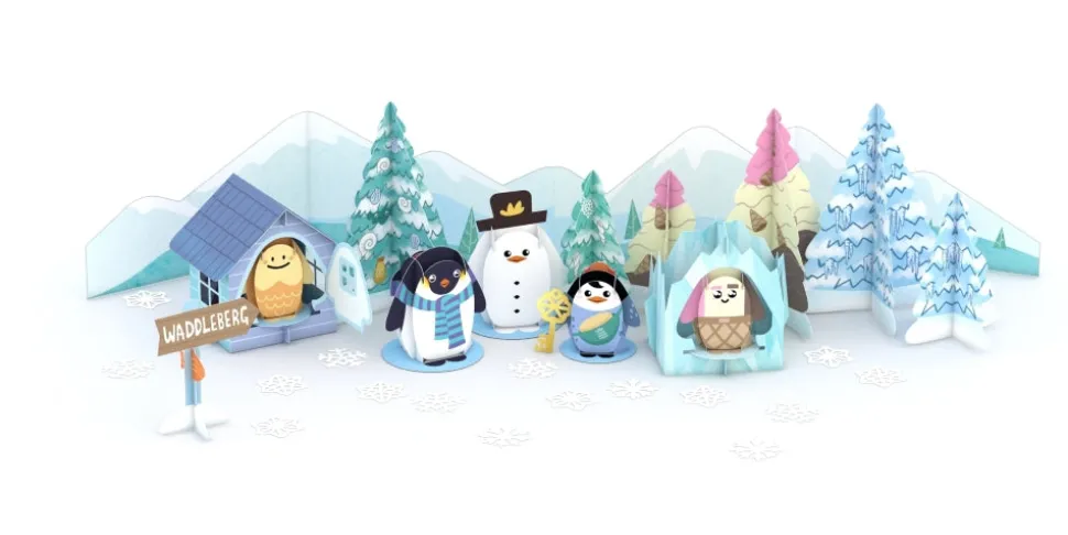 Kids Lovepop Advent Calendars|Christmas 12/25|Advent Calendar: Pancake the Penguin's Christmas Adventure