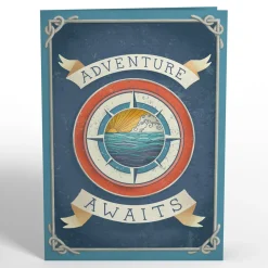 Lovepop Congratulations|Retirement|Adventure Awaits Retirement Pop-Up Card