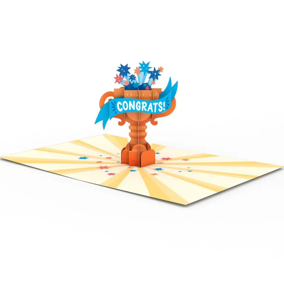 Lovepop Congratulations|Graduation|Amazing Congrats Trophy: Paperpop® Card