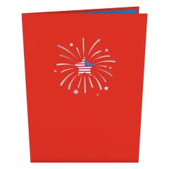 Lovepop Greeting Cards|Just Because|Americana Bloom Pop-Up Card