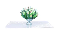 Lovepop Greeting Cards|Anniversary|Anniversary Lily of the Valley Pop-Up Card