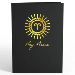 Lovepop Birthday|Her|Aries Zodiac Birthday Pop-Up Card