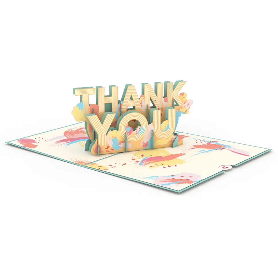 Lovepop Greeting Cards|Retirement|Artistic Thank You Pop-Up Card