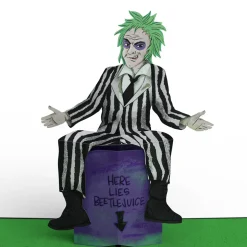 Lovepop Card & Gift Bundles|Decor|Beetlejuice Birthday Pop-Up Card & Bouquet Bundle
