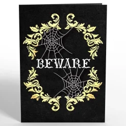Lovepop Halloween 10/31|Beware Halloween Spider Pop-Up Card