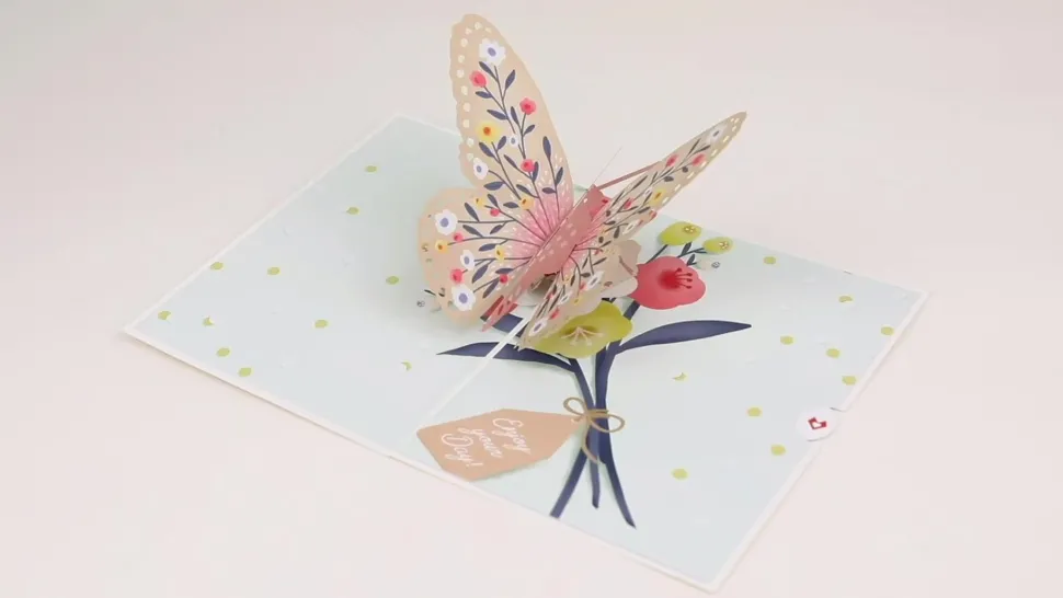 Lovepop Greeting Cards|Birthday|Birthday Butterfly Pop-Up Card