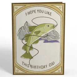 Lovepop Greeting Cards|Birthday|Birthday Cod Pop-Up Card