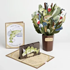 Lovepop Card & Gift Bundles|Decor|Birthday Cod Pop-Up Card & Bouquet Bundle