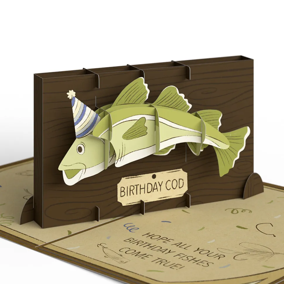 Lovepop Card & Gift Bundles|Decor|Birthday Cod Pop-Up Card & Bouquet Bundle