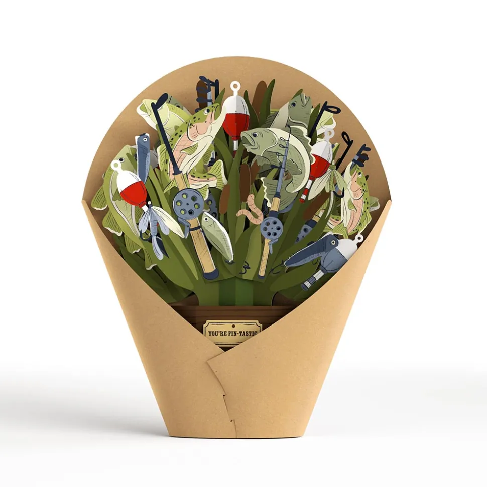 Lovepop Card & Gift Bundles|Decor|Birthday Cod Pop-Up Card & Bouquet Bundle