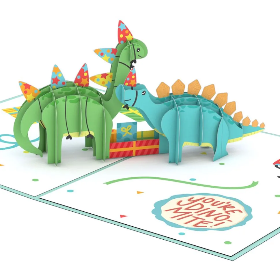 Kids Lovepop Greeting Cards|Birthday|Birthday Dinosaurs Pop-Up Card