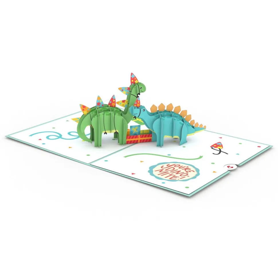 Kids Lovepop Greeting Cards|Birthday|Birthday Dinosaurs Pop-Up Card