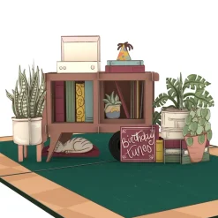 Lovepop Greeting Cards|Birthday|Birthday Houseplants Pop-Up Card
