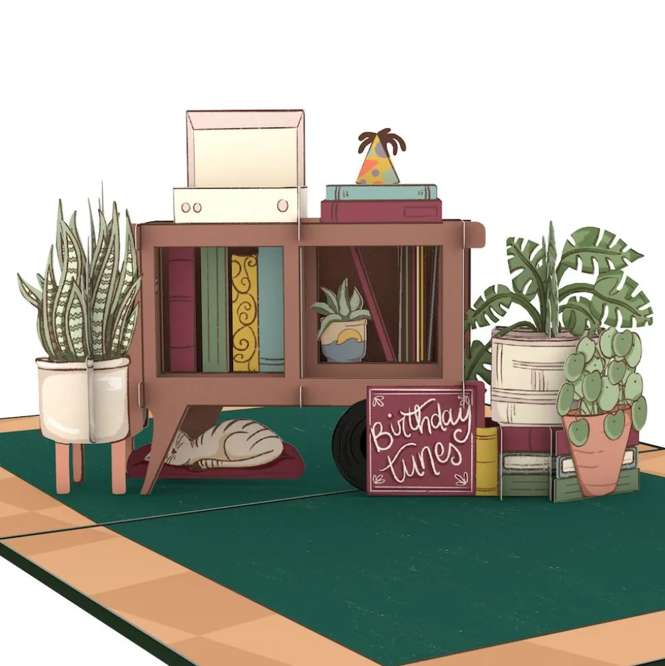 Lovepop Greeting Cards|Birthday|Birthday Houseplants Pop-Up Card