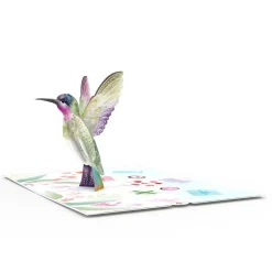 Lovepop Greeting Cards|Birthday|Birthday Hummingbird Pop-Up Card