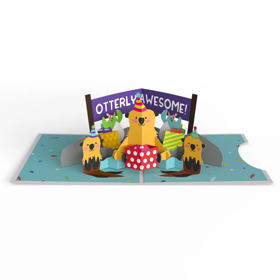 Lovepop Birthday|Birthday Party Animals 4-in-1 Nesting Card