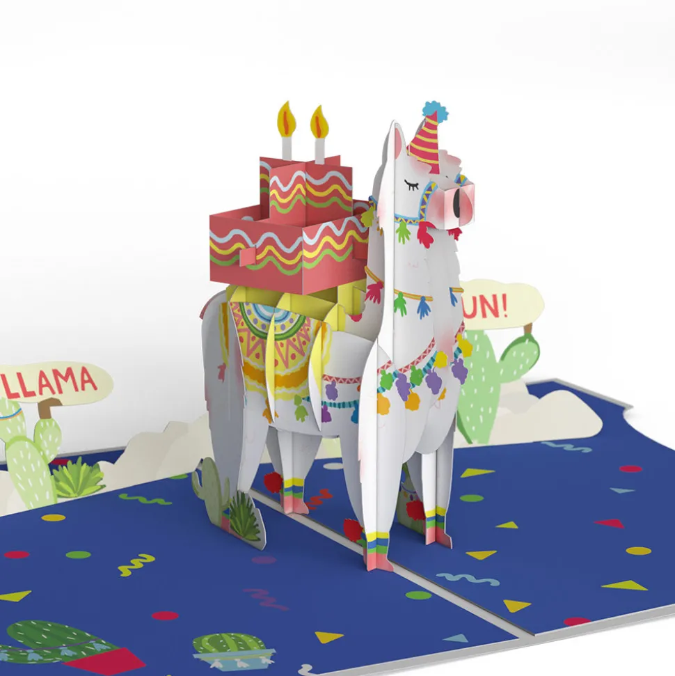 Lovepop Birthday|Birthday Party Animals 4-in-1 Nesting Card
