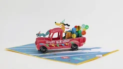 Kids Lovepop Greeting Cards|Birthday|Birthday Truck Pop-Up Card
