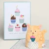 Kids Lovepop Plushpop|Birthday|Birthday Wishes' Cupcake Cat Plushpop Card