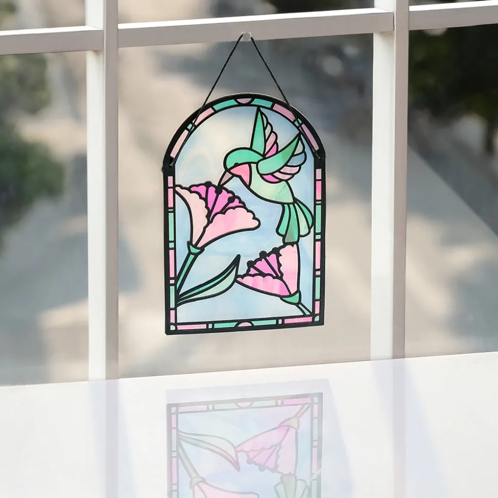 Lovepop Suncatcher Cards|Decor|Blessing to Have a Mom Like You Hummingbird Suncatcher Card