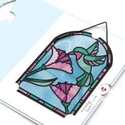 Lovepop Suncatcher Cards|Decor|Blessing to Have a Mom Like You Hummingbird Suncatcher Card