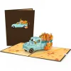 Lovepop Greeting Cards|Blue Harvest Truck Pop-Up Card