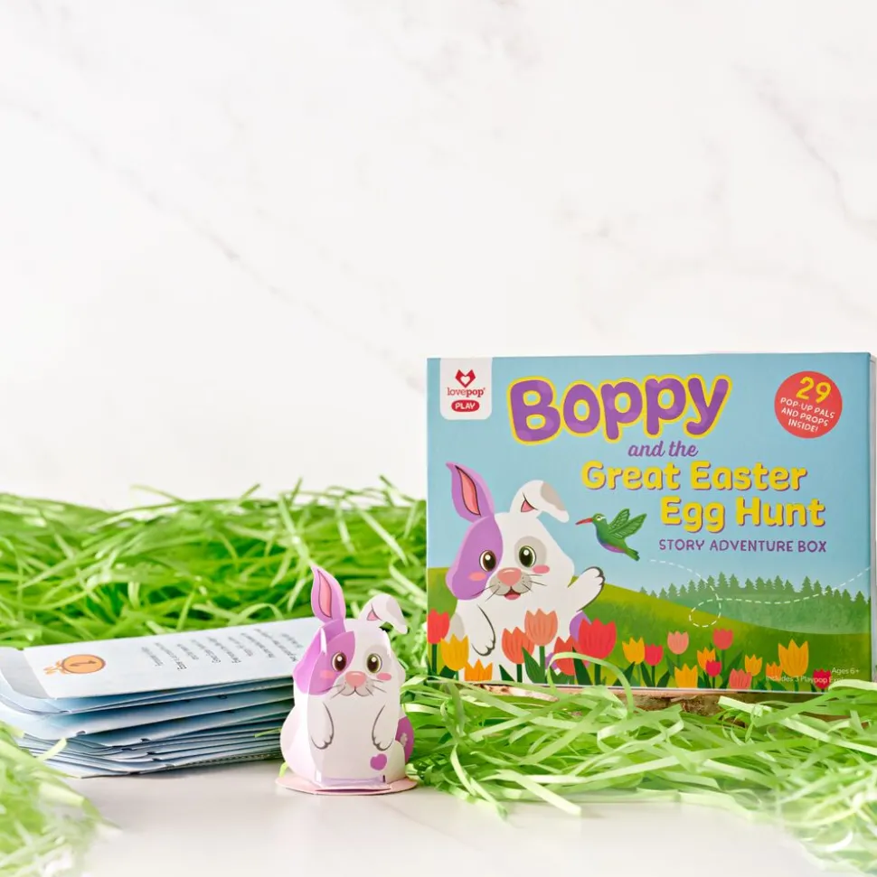 Kids Lovepop Advent Calendars|Easter 4/20|Boppy and the Great Easter Egg Hunt Story Adventure Box
