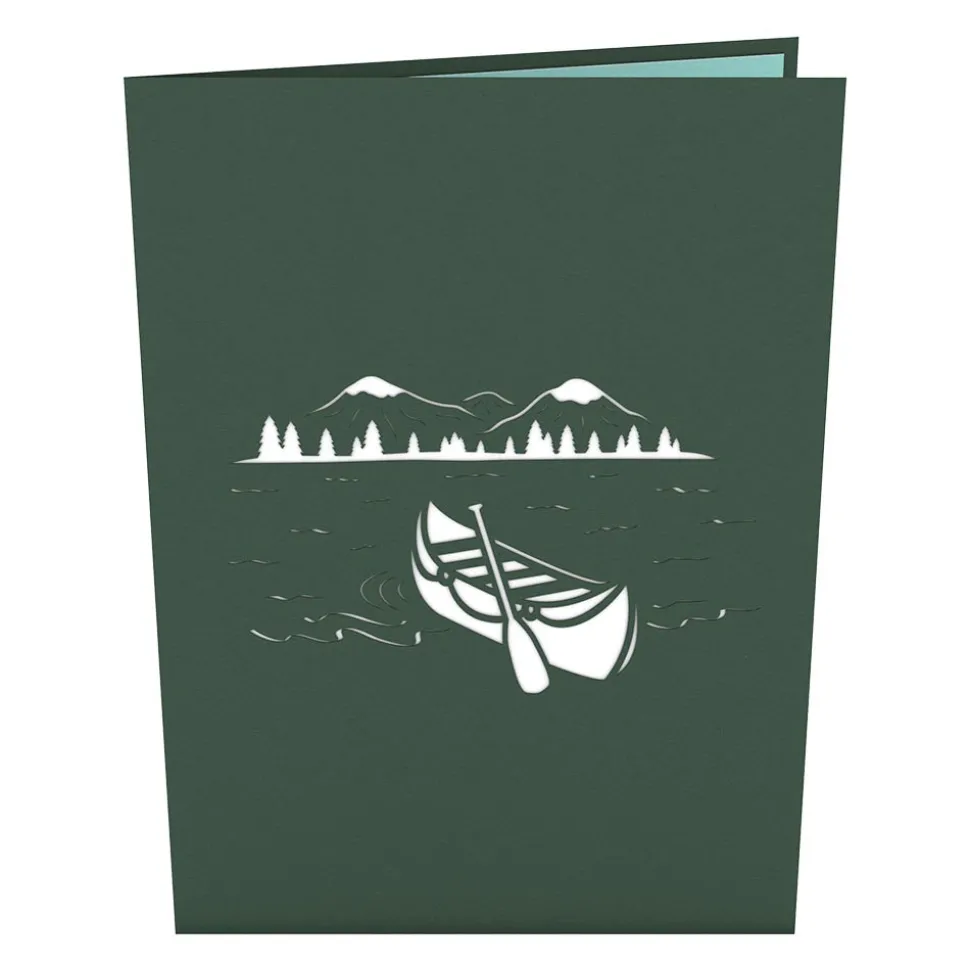 Kids Lovepop Greeting Cards|Just Because|Canoe Pop-Up Card
