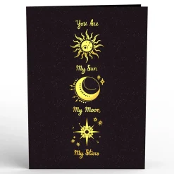 Lovepop Valentine'S Day 2/14|Celestial Love Pop-Up Card