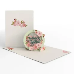 Lovepop Value Packs|Thank You|Cherry Blossom Thank You Box Set (12-Pack): Paperpop® Card