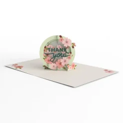 Lovepop Value Packs|Thank You|Cherry Blossom Thank You Box Set (12-Pack): Paperpop® Card