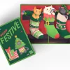 Lovepop Greeting Cards|Christmas 12/25|Christmas Cat Stockings Pop-Up Card