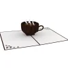 Lovepop Greeting Cards|Just Because|Coffee Cup Pop-Up Card