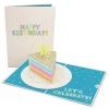 Kids Lovepop Birthday|Kids|Confetti Birthday Cake Slice Pop-Up Card
