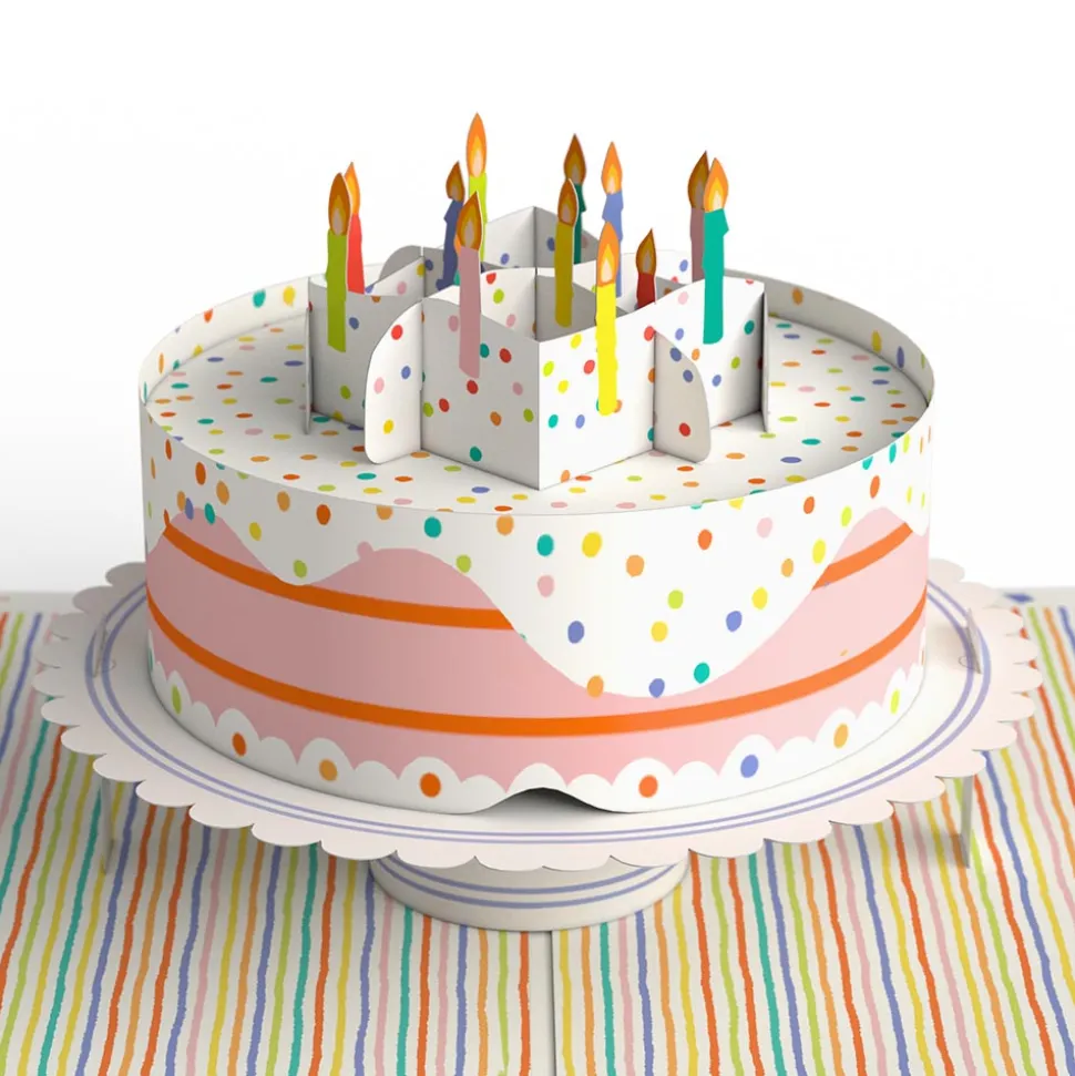 Lovepop Birthday|Confetti Cake Birthday Pop-Up Card and Sentiment Set for Grandma