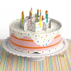 Lovepop Birthday|Confetti Cake 40th Birthday Pop-Up Card and Sentiment Set