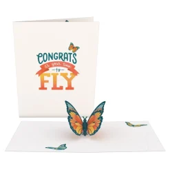 Lovepop Congratulations|Graduation|Congrats Butterfly: Paperpop® Card