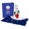 Lovepop Congratulations|Graduation|Congrats Rocketship Pop-Up Card