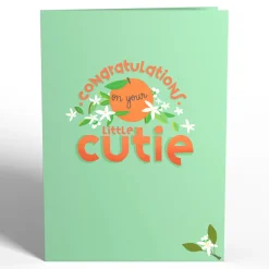 Lovepop Baby|Congratulations|Congratulations On Your Cutie New Baby Pop-Up Card