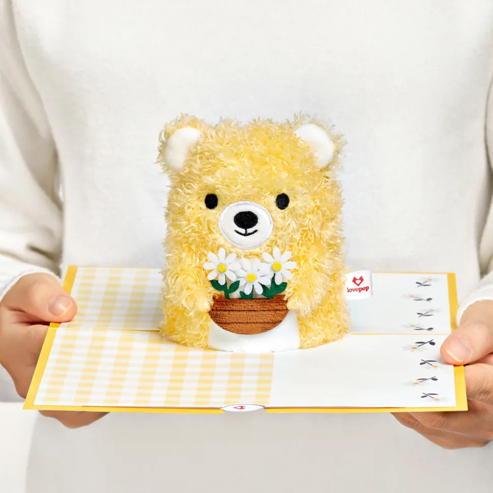 Kids Lovepop Plushpop|Anniversary|Daisy Greetings Plushpop Card