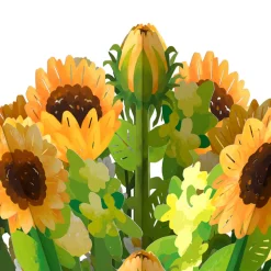 Lovepop Pop-Up Bouquets|Card & Gift Bundles|Daisy Greetings Plushpop Card and Bouquet Bundle