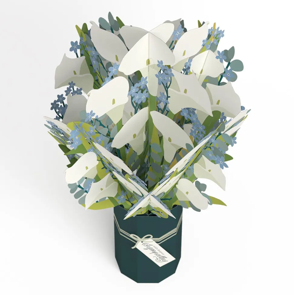 Lovepop Pop-Up Bouquets|Decor|Deepest Sympathy Calla Lilly Bouquet