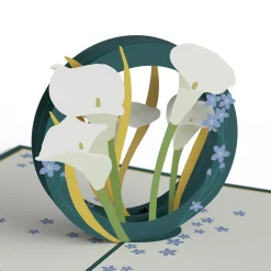 Lovepop Pop-Up Bouquets|Card & Gift Bundles|Deepest Sympathy Pop-Up Card & Bouquet Bundle