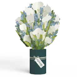 Lovepop Pop-Up Bouquets|Card & Gift Bundles|Deepest Sympathy Pop-Up Card & Bouquet Bundle