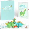 Lovepop Birthday|Dinosaurs Birthday Pop-Up Card and Sentiment Set for Granddaughter