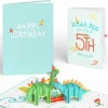 Lovepop Birthday|Dinosaurs 5th Birthday Pop-Up Card and Sentiment Set