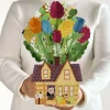 Lovepop Pop-Up Bouquets|Flower Buds|Disney and Pixar Up House Flower Buds Bouquet