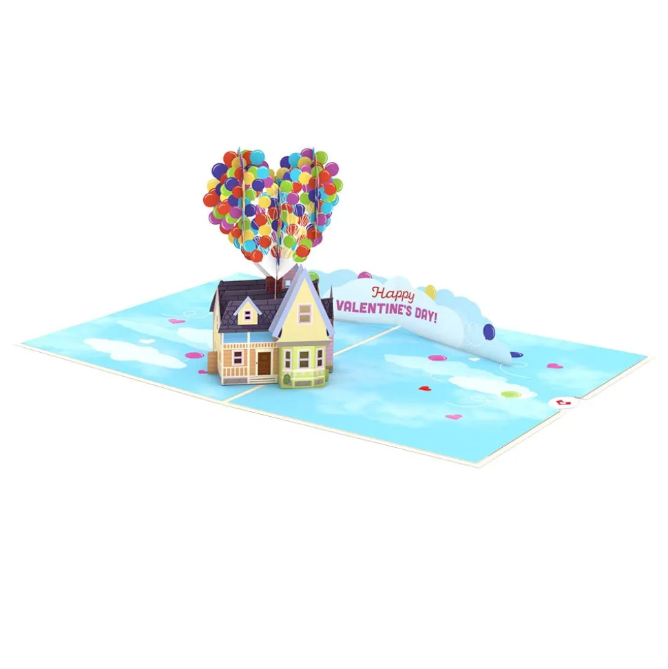 Lovepop Valentine'S Day 2/14|Disney|Disney and Pixar Up My Greatest Adventure Valentine Pop-Up Card